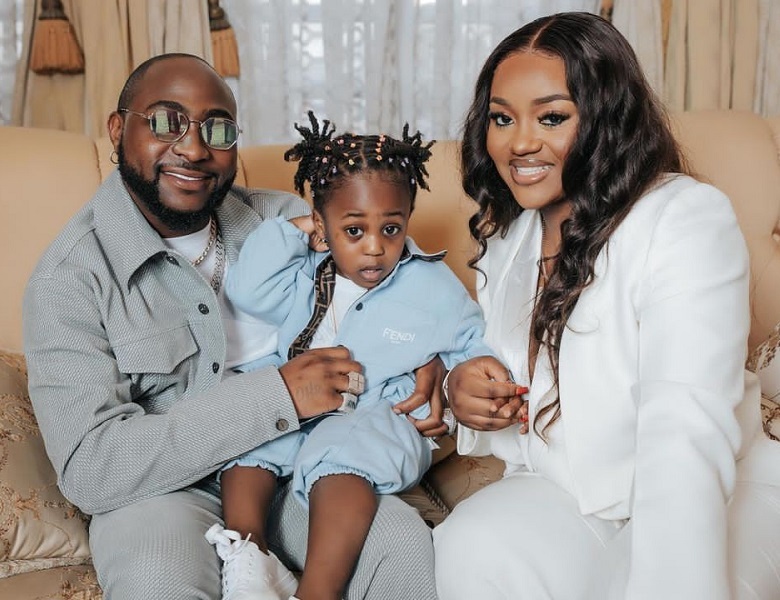 Davido, Chioma, and Ifeanyi