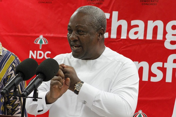 NDC will resist any attempt by NPP to rig 2024 elections — Mahama
