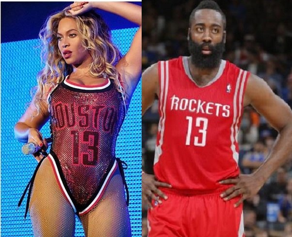 Beyonce james shop harden jersey