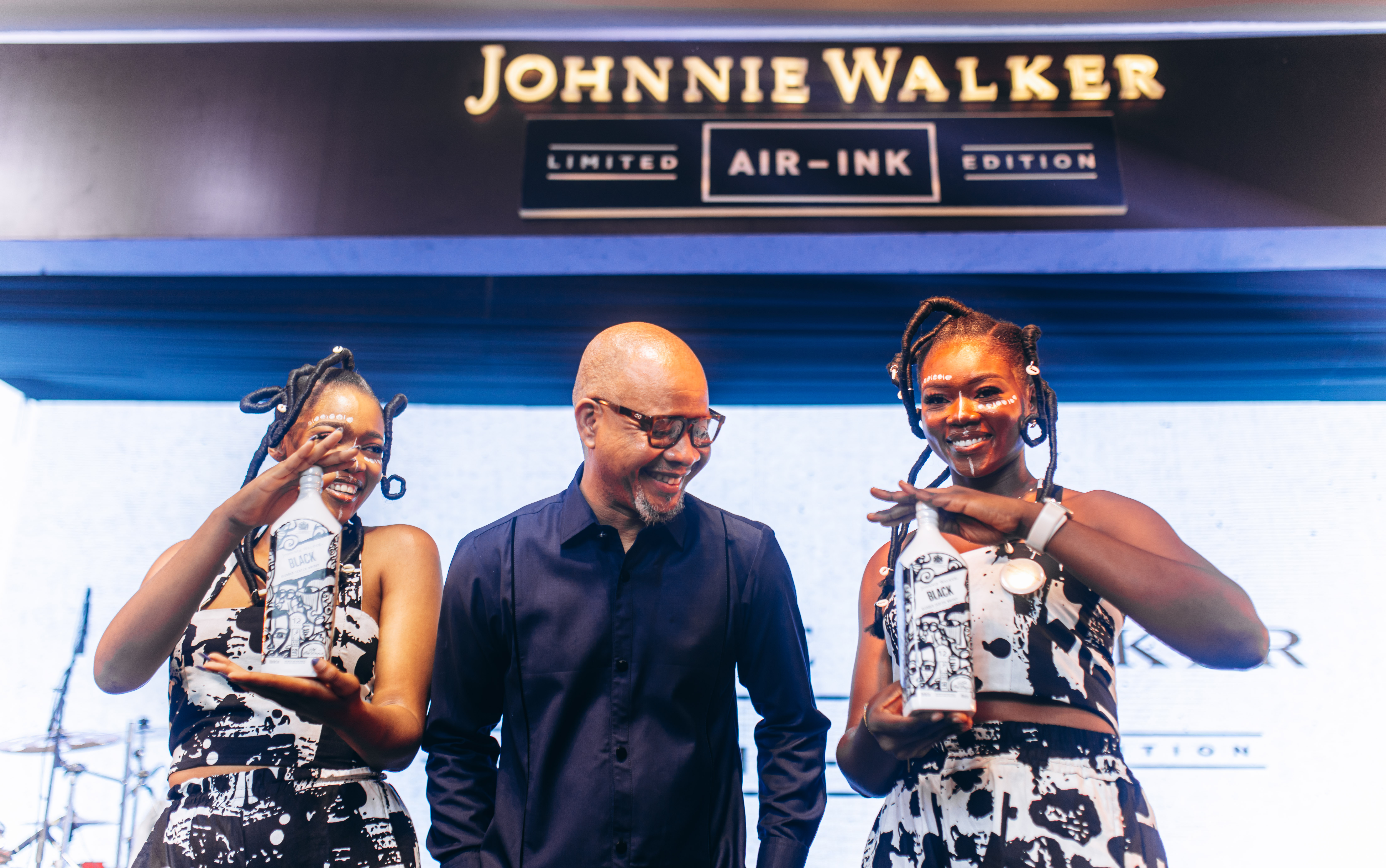 Johnny Walker, Air-Ink, Victor Ehikhamenor unveil limited- edition bottles inspired by Lagos for a sustainable future,