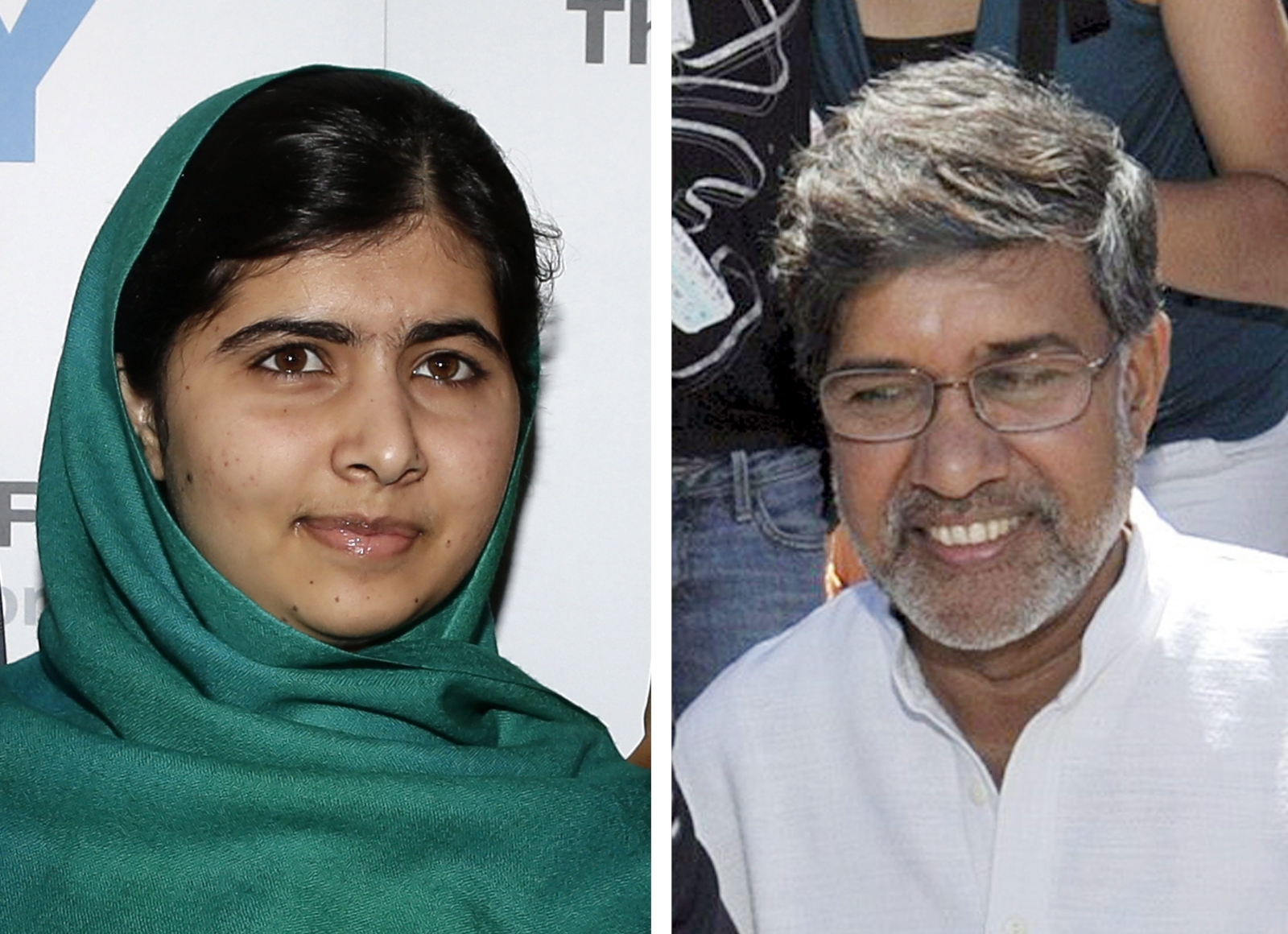 Malala Yousafzai i Kailash Satyarthi, laureaci Pokojowej Nagrody Nobla 2014