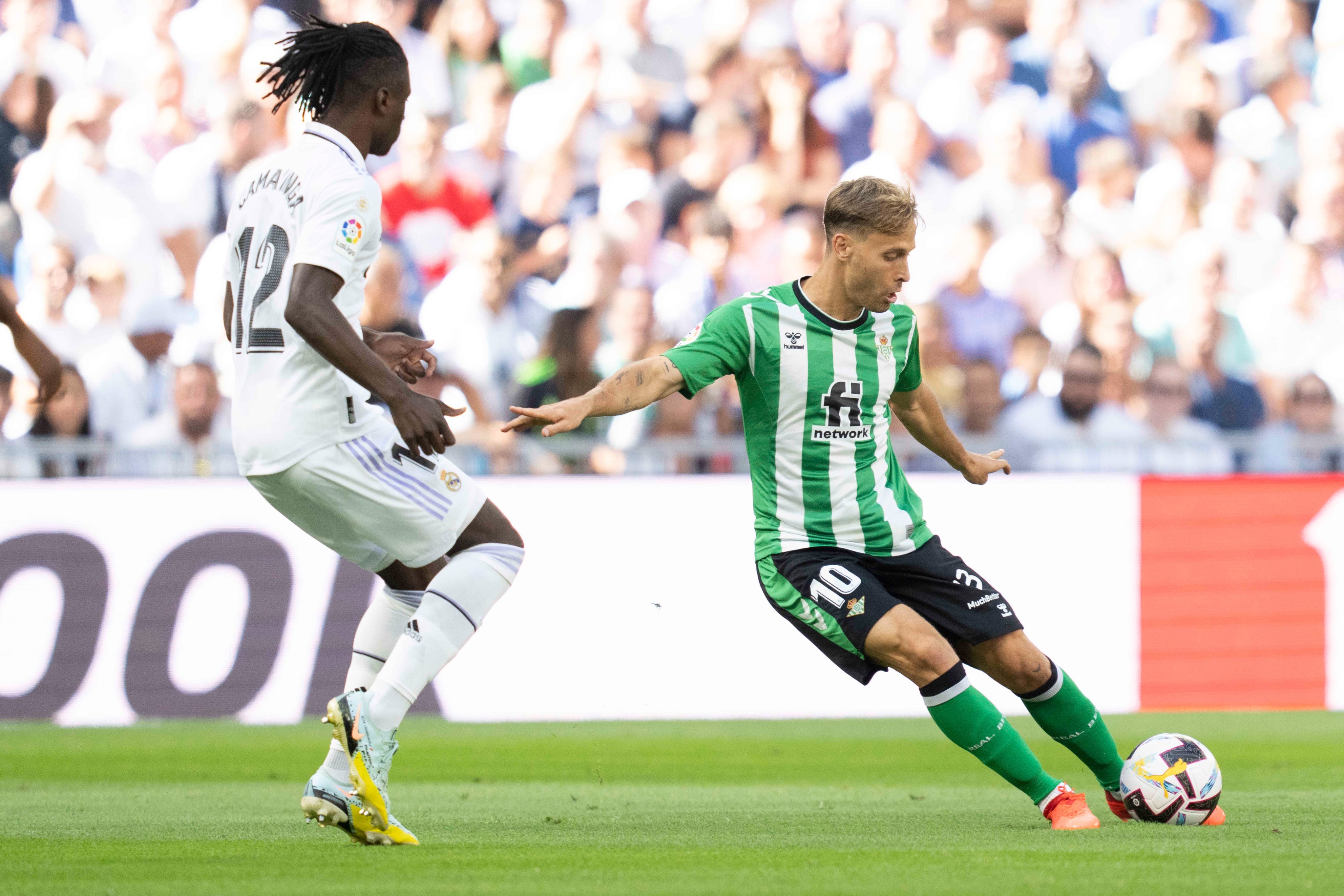 Sergio Canales scored for Real Betis against Real Madrid on Saturday