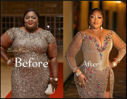 Eniola badmus' weight loss