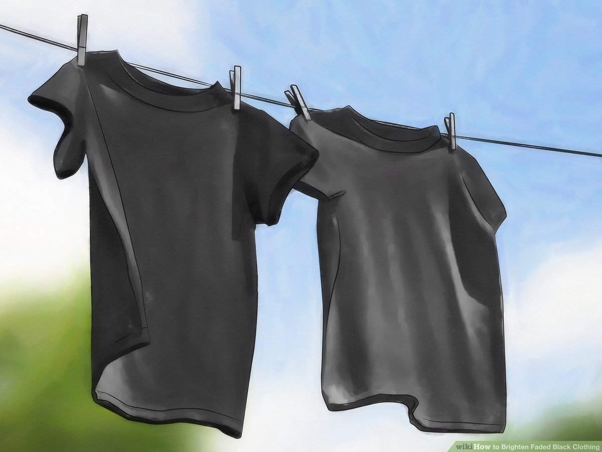 How to keep your black clothes from fading