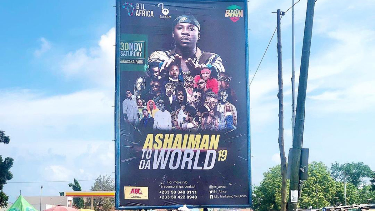 Ashaiman to the world concert