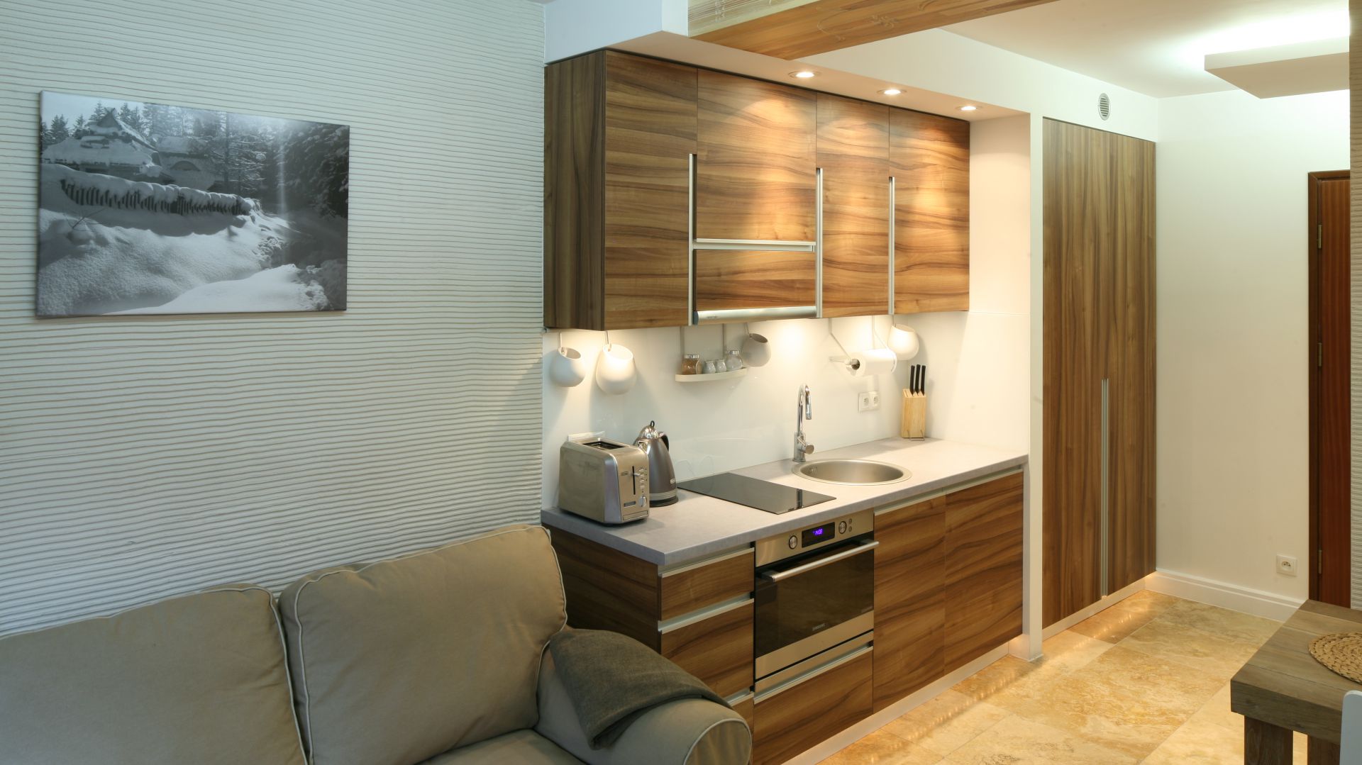 Jak Urzadzic Maly Salon Z Aneksem Kuchennym Aranzacje Dom