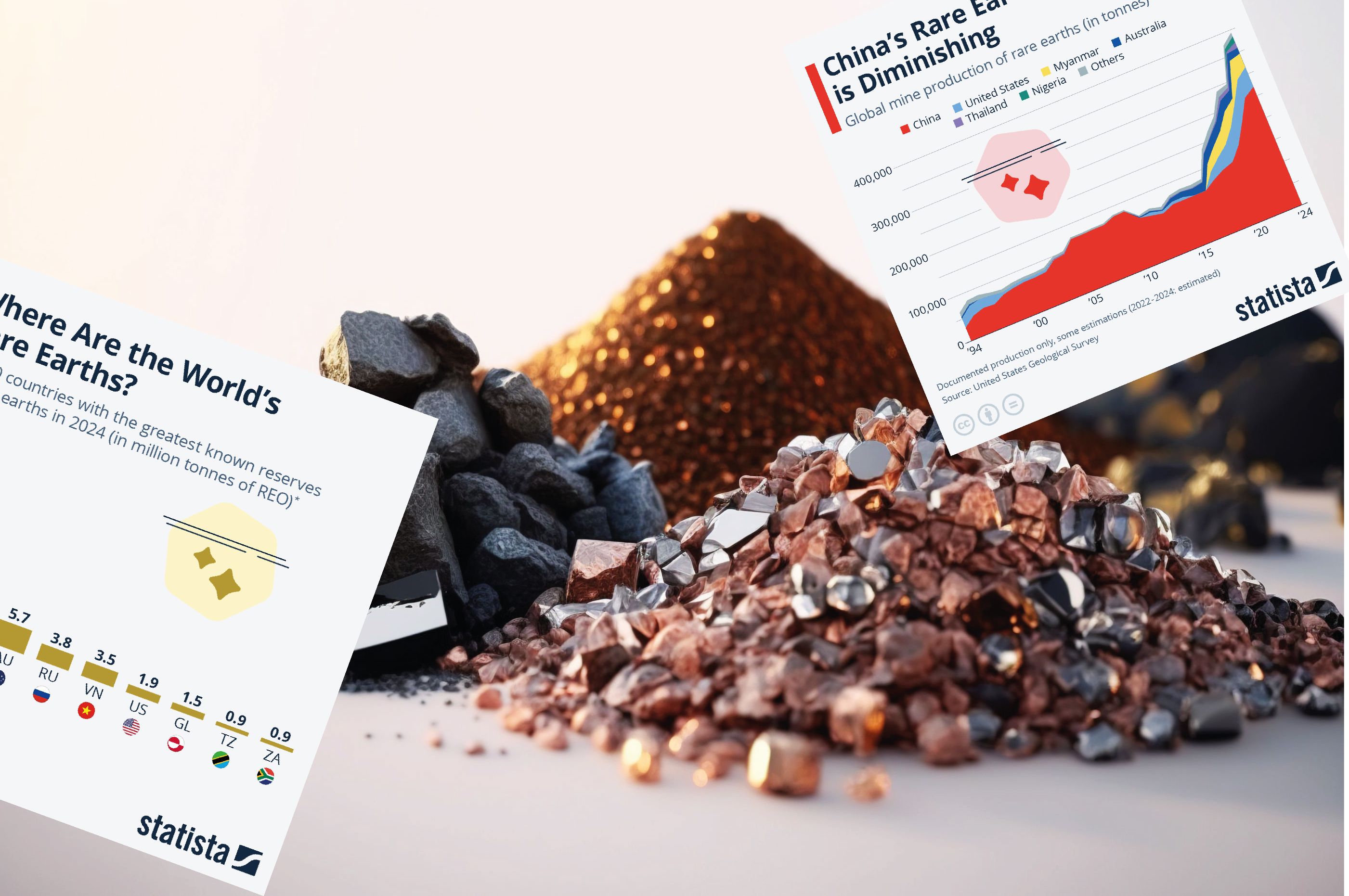 Metale ziem rzadkich. To największa chińska broń w wojnie handlowej z Trumpem