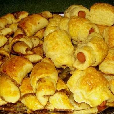 Vendégváró sós és édes finomságok egy tésztából