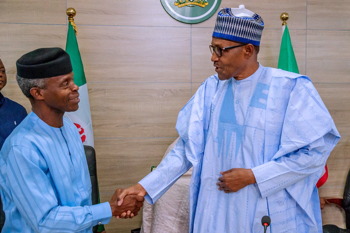 My Relationship With Osinbajo Remains Perfect - Buhari