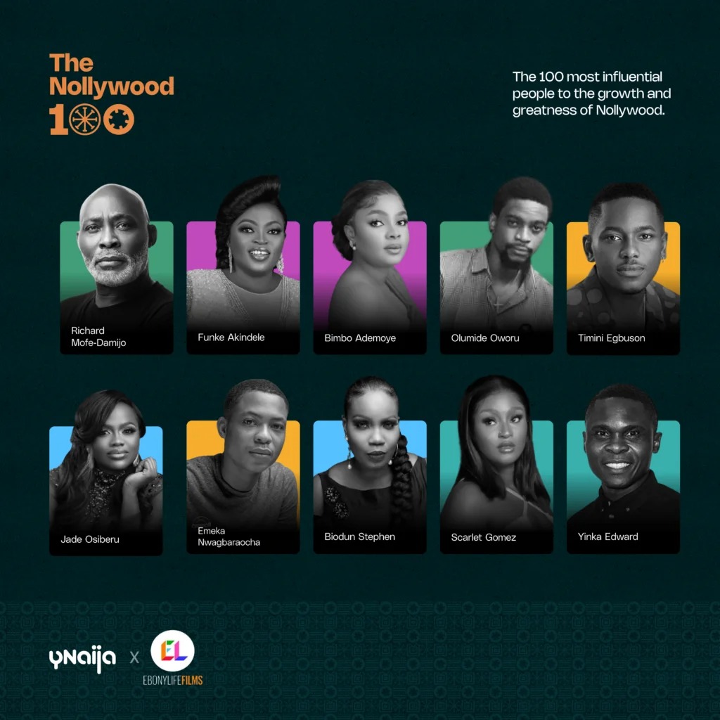 RMD, Funke Akindele, Chidi Mokeme others bag 'Nollywood 100' legacy award