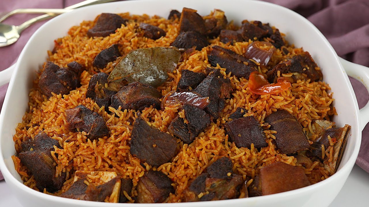 DIY Recipes: How to make goat meat jollof rice for Africa Day