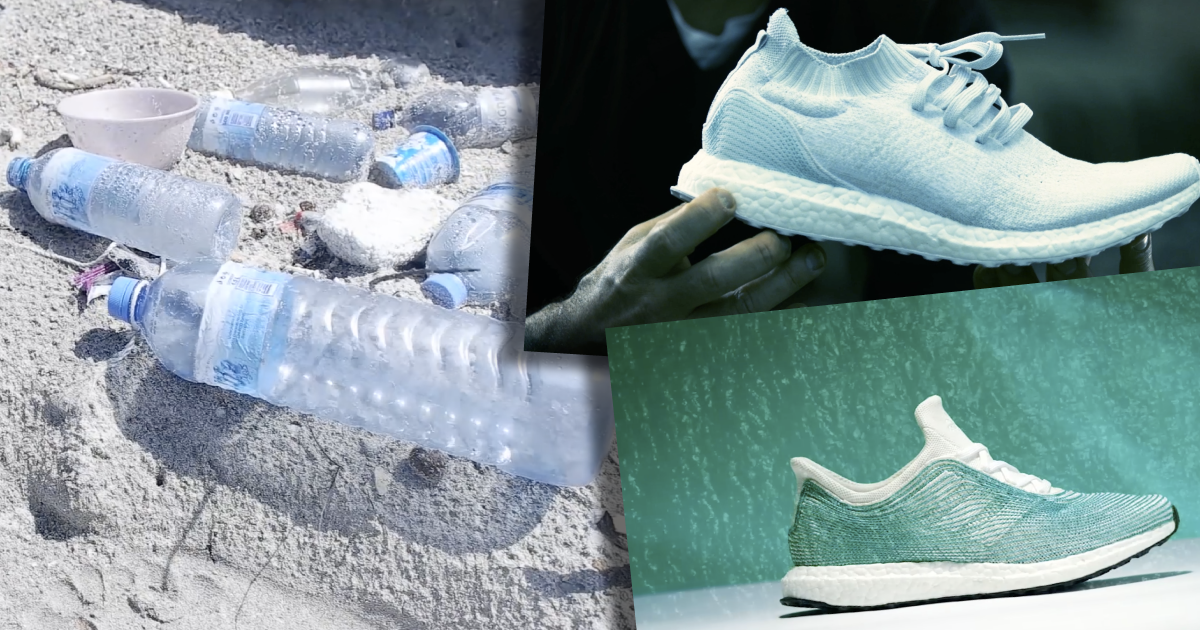 Adidas robi buty z plastikowych butelek zanieczyszczających oceany. Tak  wygląda produkcja