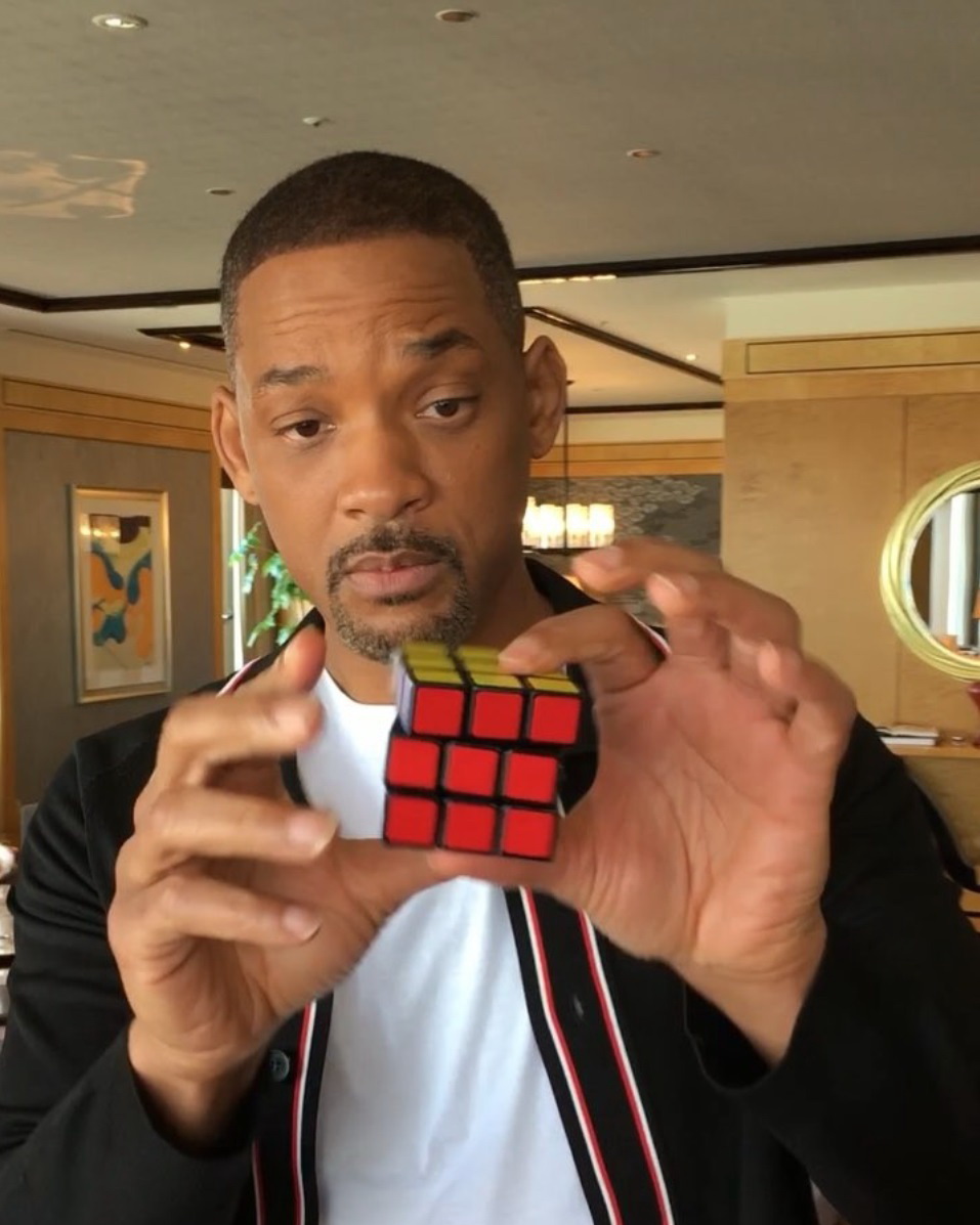 Will Smith a Rubik-kocka megszállottja - Blikk