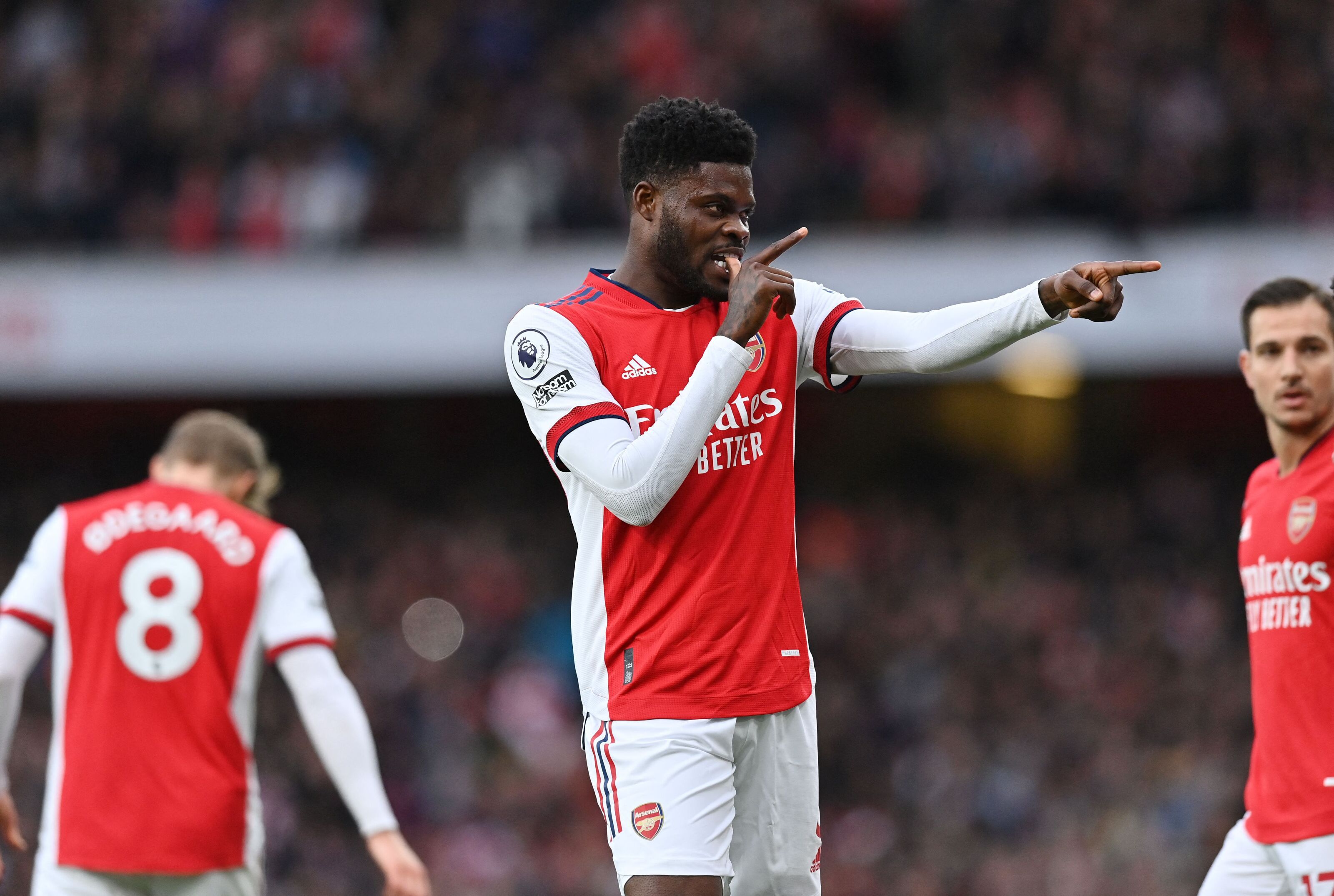 I’m happy at Arsenal and I’ll continue to play for the club – Thomas Partey