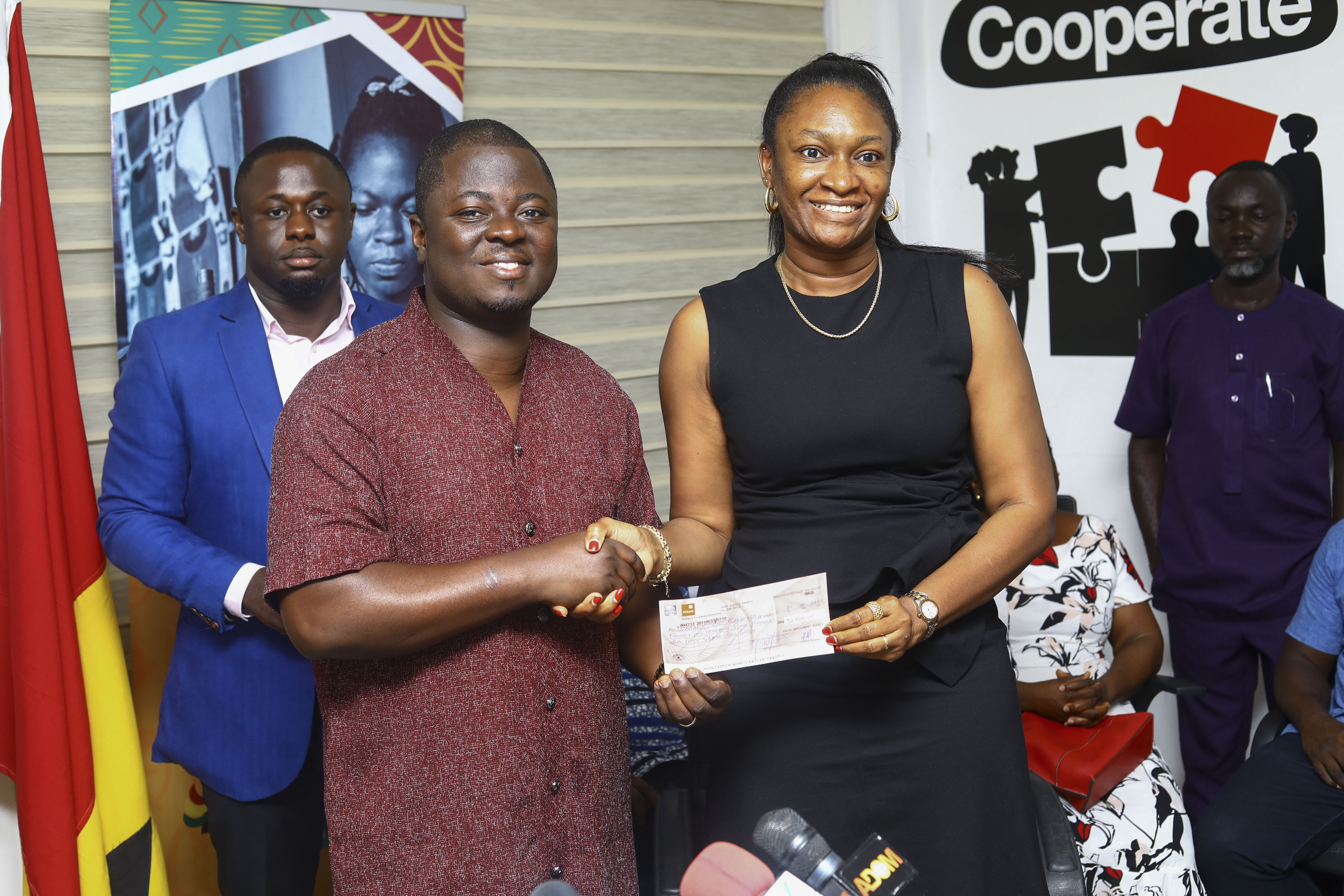Garment and textile companies receive funds from YEA