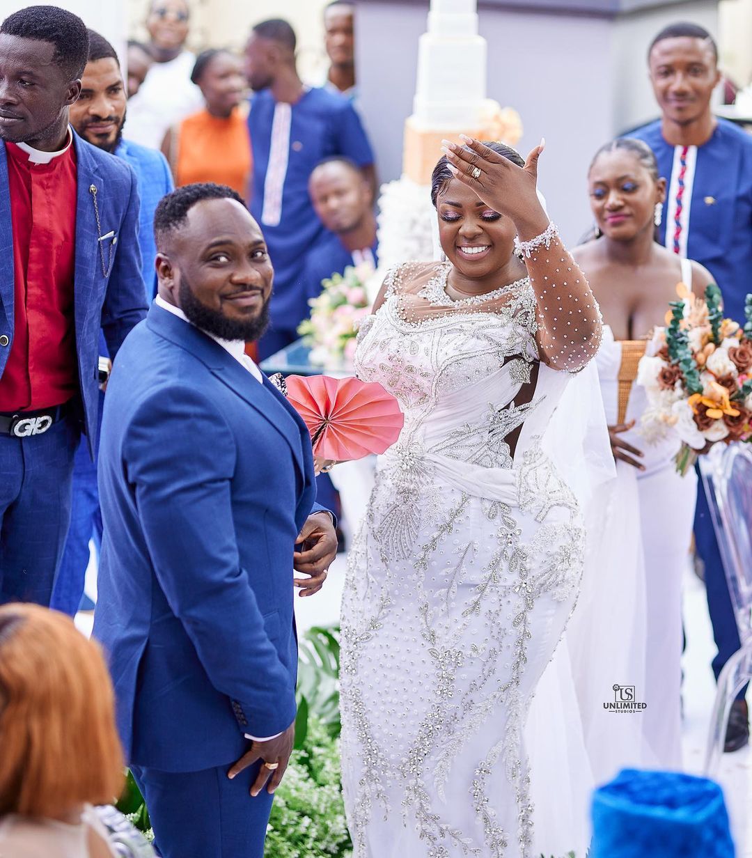 Tracey Boakye and her husband, Frank Badu