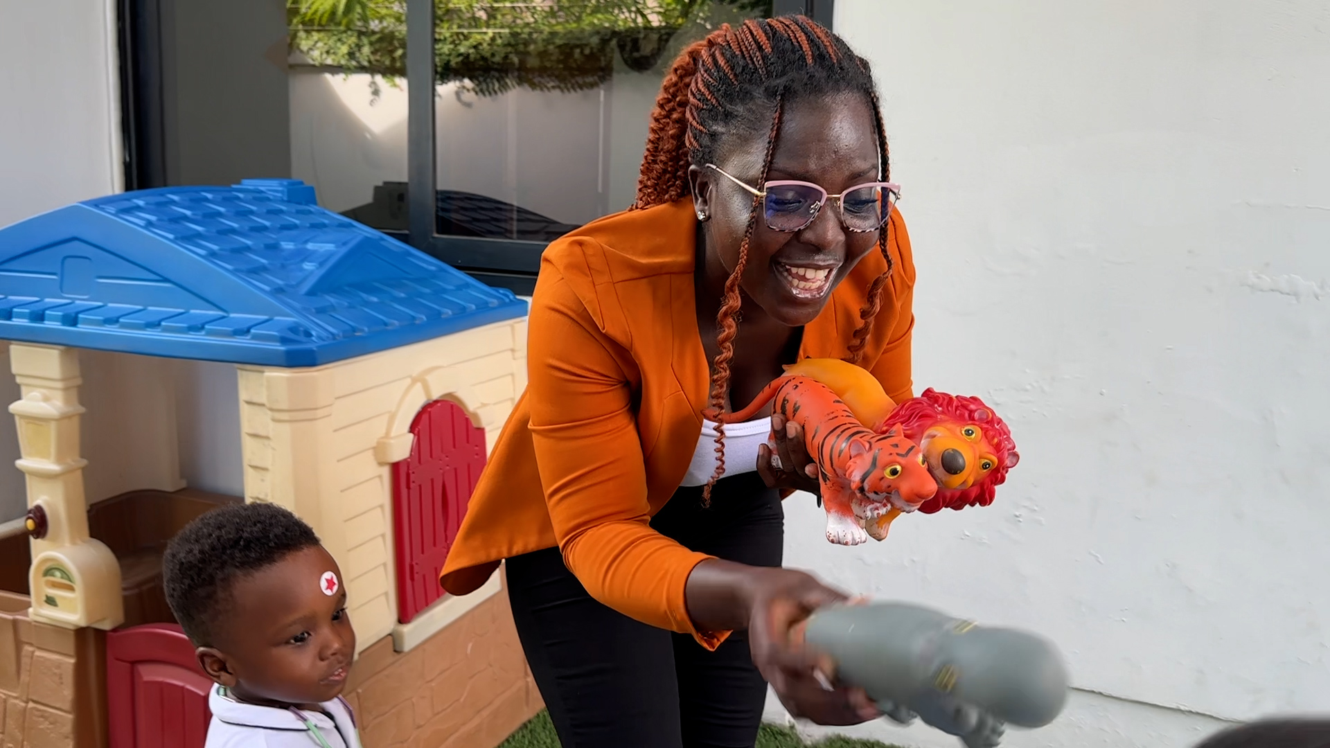 Meet Miss Baaba, a proud Montessori Pre-School Teacher