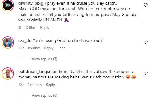 Some comments on Edochie's post [Instagram/Yuledochie]