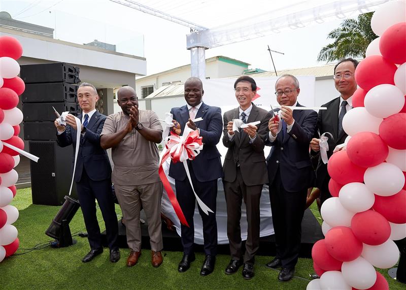 Commissioning ceremony of first locally assembled Suzuki Swift in Ghana