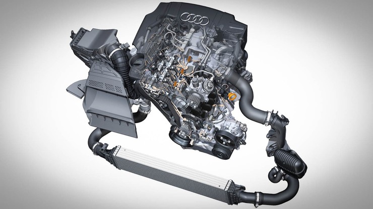 Мотор crea audi