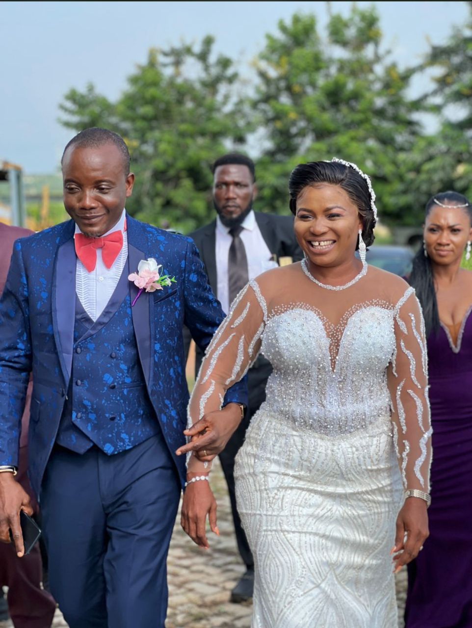 Volta Regional NPP Secretary marries Deputy Women’s Organiser in beautiful ceremony [Photos]