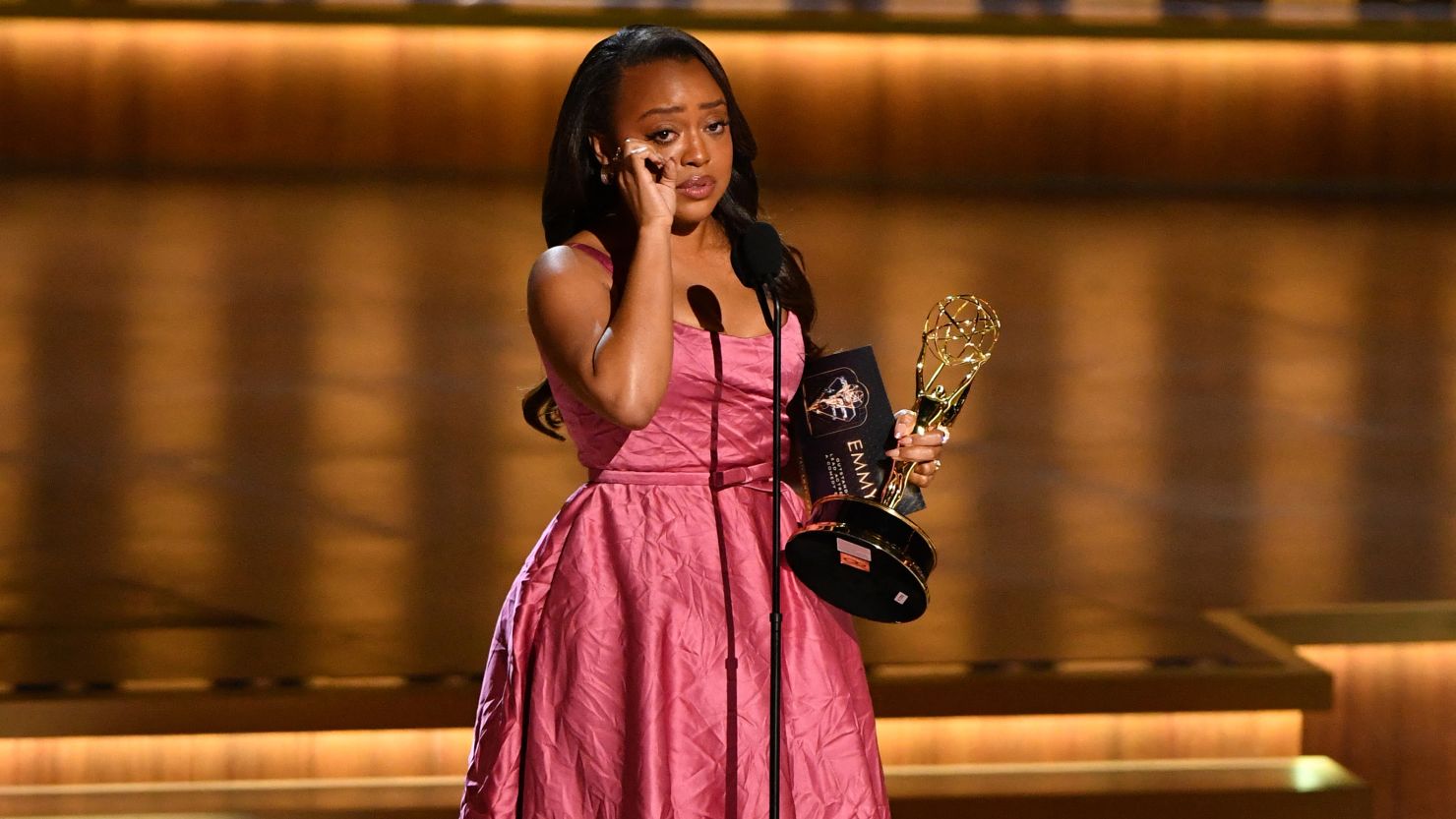 Quinta Brunson makes history as first Black woman to win Emmy Best Comedic Actress in 40 years