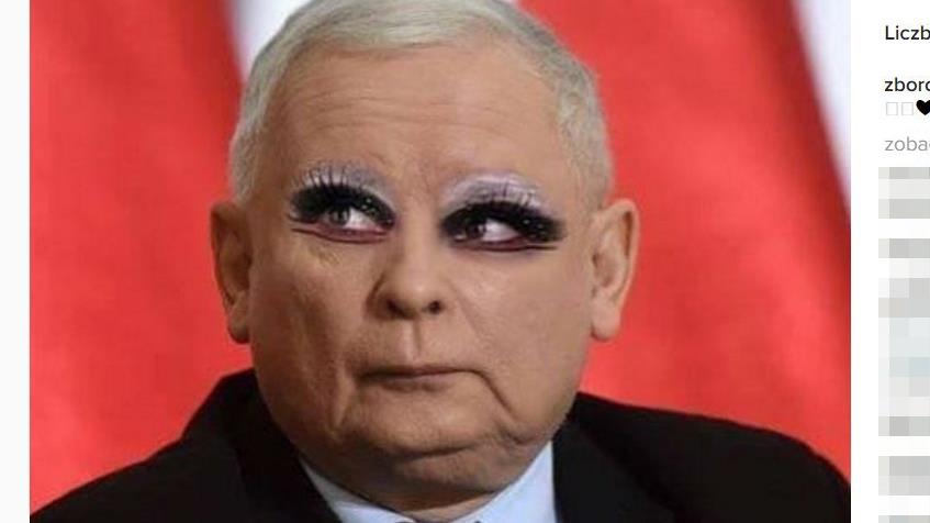 Jarosław Kaczyński W Makijażu Zosia Zborowska Podpadnie