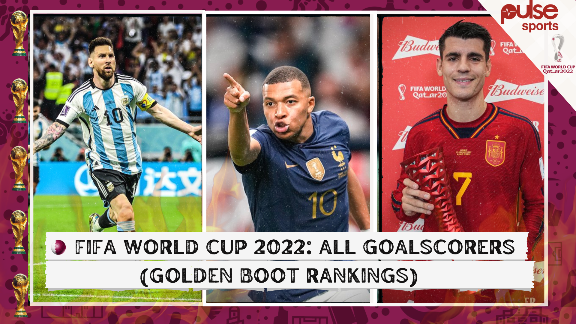 FIFA World Cup 2022 Qatar goalscorers [Golden Boot rankings] | Pulse Nigeria