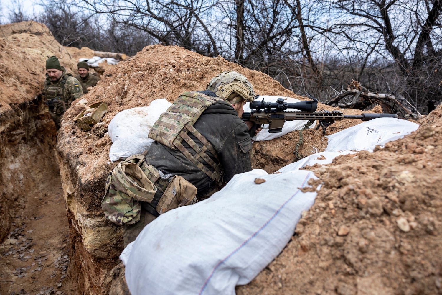 Ucrânia desafia internautas a encontrarem snipers camuflados