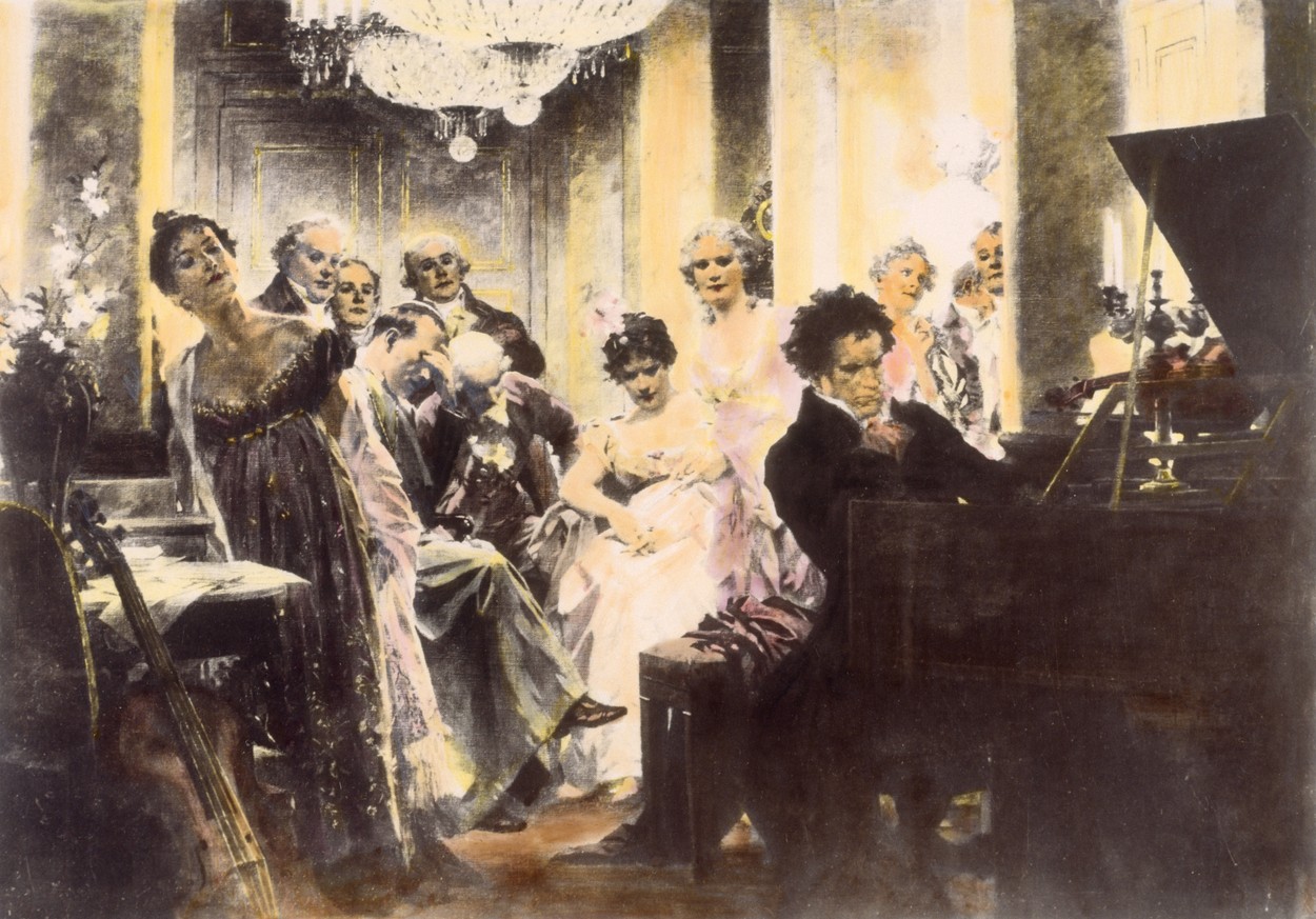 Людвиг Ван Бетховен за роялем