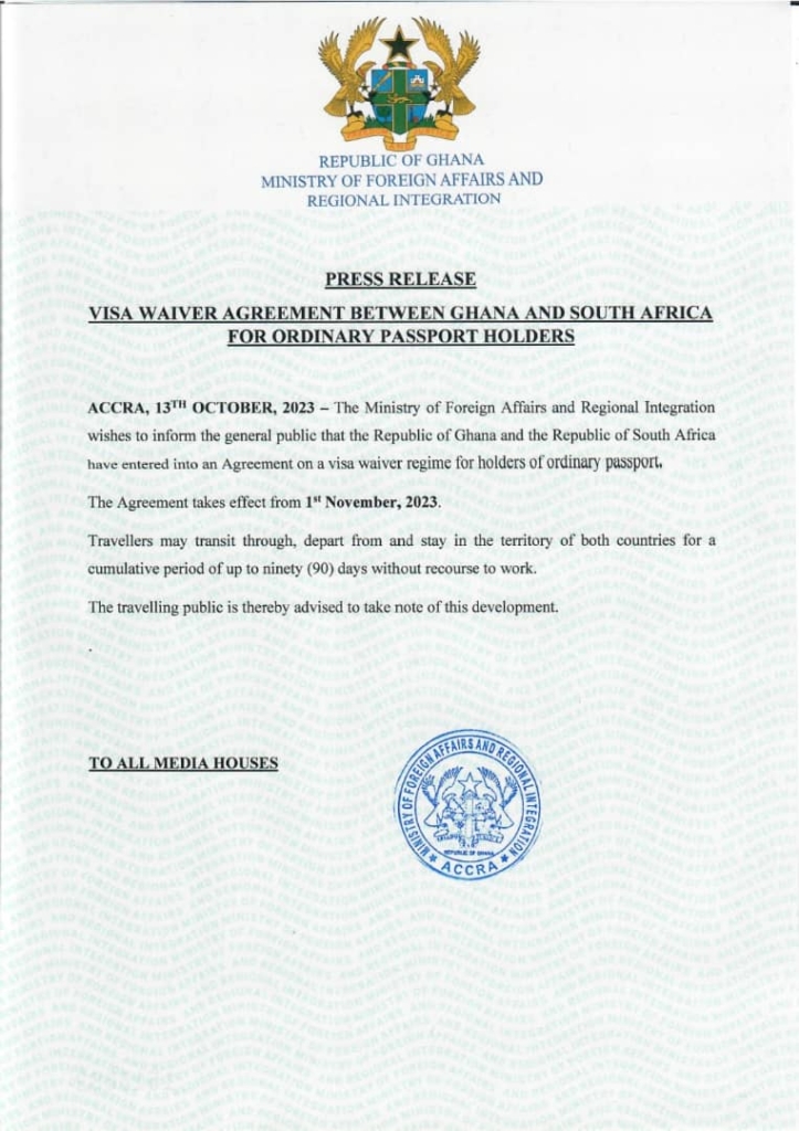Ghana South Africa Reach Agreement On Visa Waiver For Ordinary apply-for-us-visa-in-ghana-complete-guide-mr-pocu-blog
