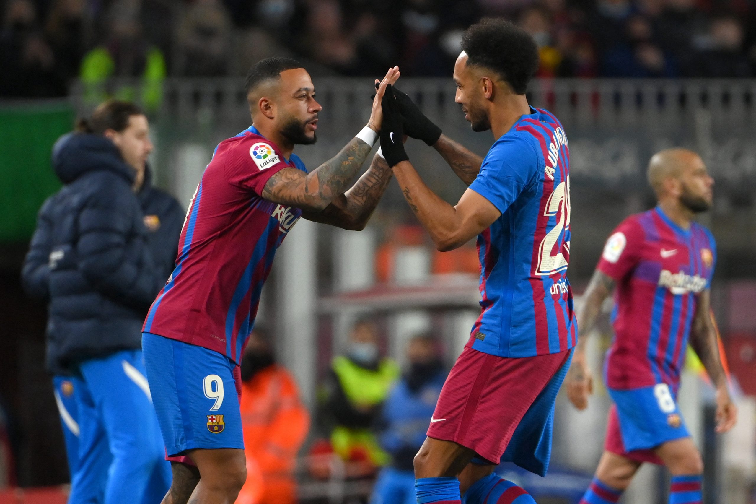 Memphis Depay and Pierre-Emerick Aubameyang