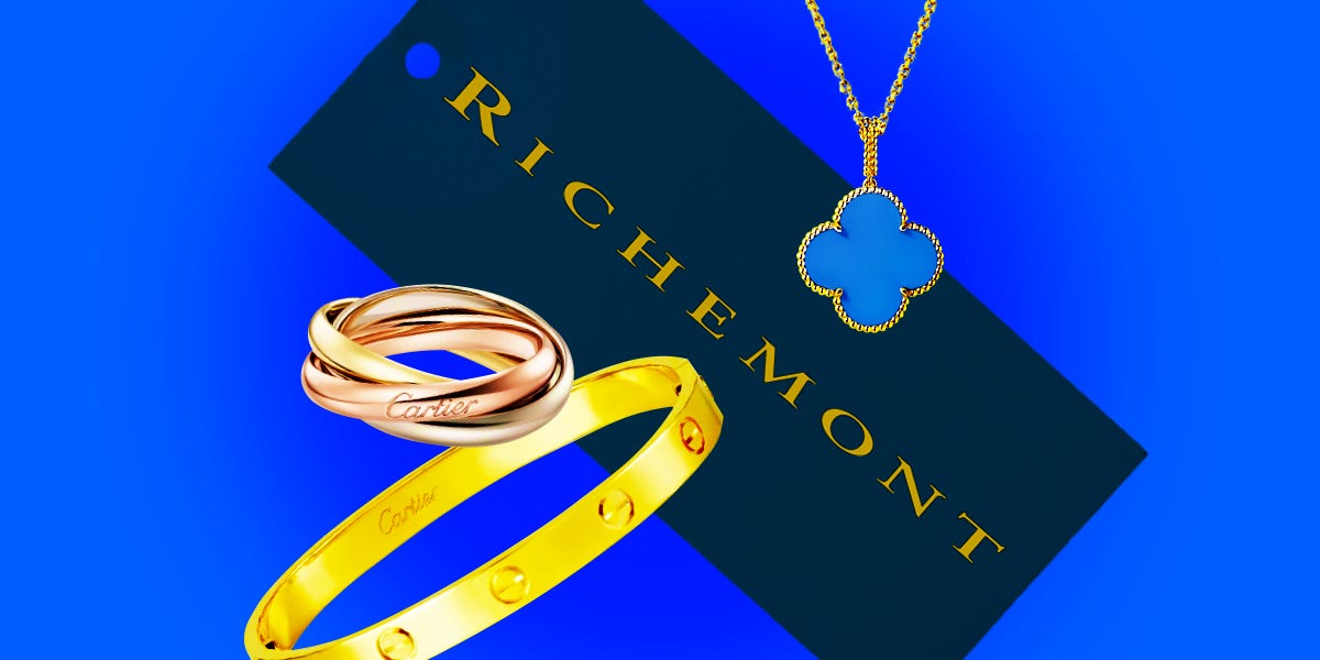 The group's core jewelry brands, Cartier and Van Cleef & Arpels, drove a 14% sales increase, especially in the Americas and China. (Richemont; Cartier; Van Cleef; Alyssa Powell/BI)