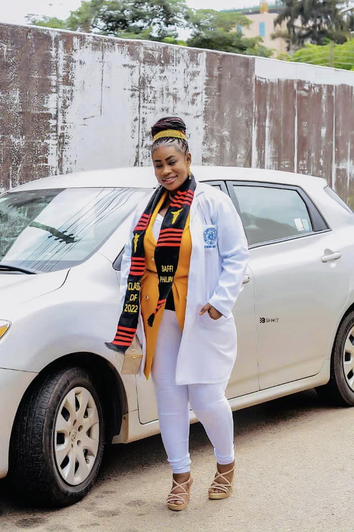 Philipa Baafi inducted into medical fraternity as a Physician Assistant