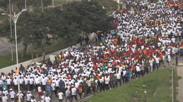 National Fitness Day: Dr Bawumia walks with Ghanaians in Accra