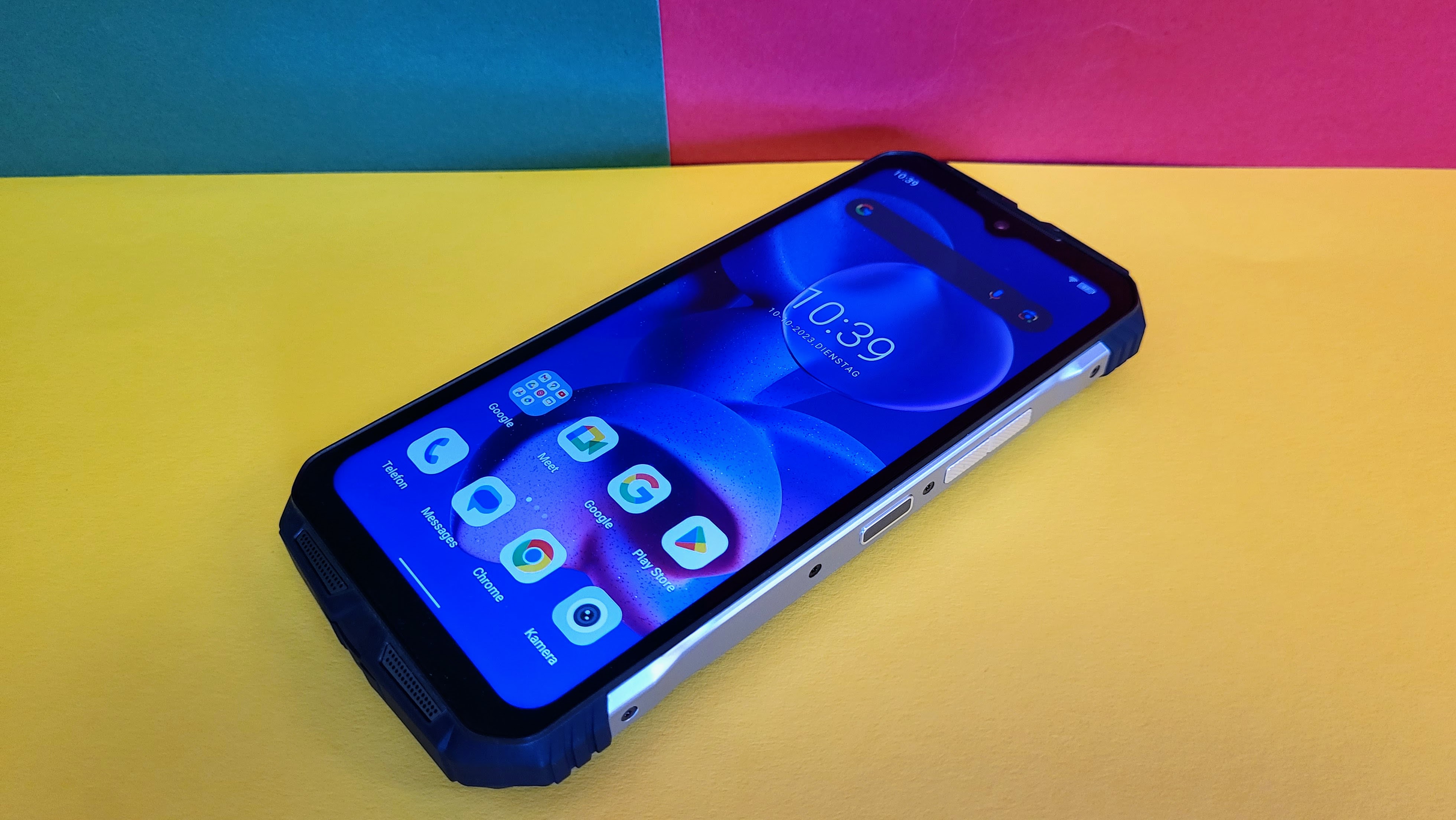 Custodia E Vetro Temperato Per Doogee V31GT, Cover Morbida In TPU Trasparente + 2 Pellicole, Kit Protezione Antiurto