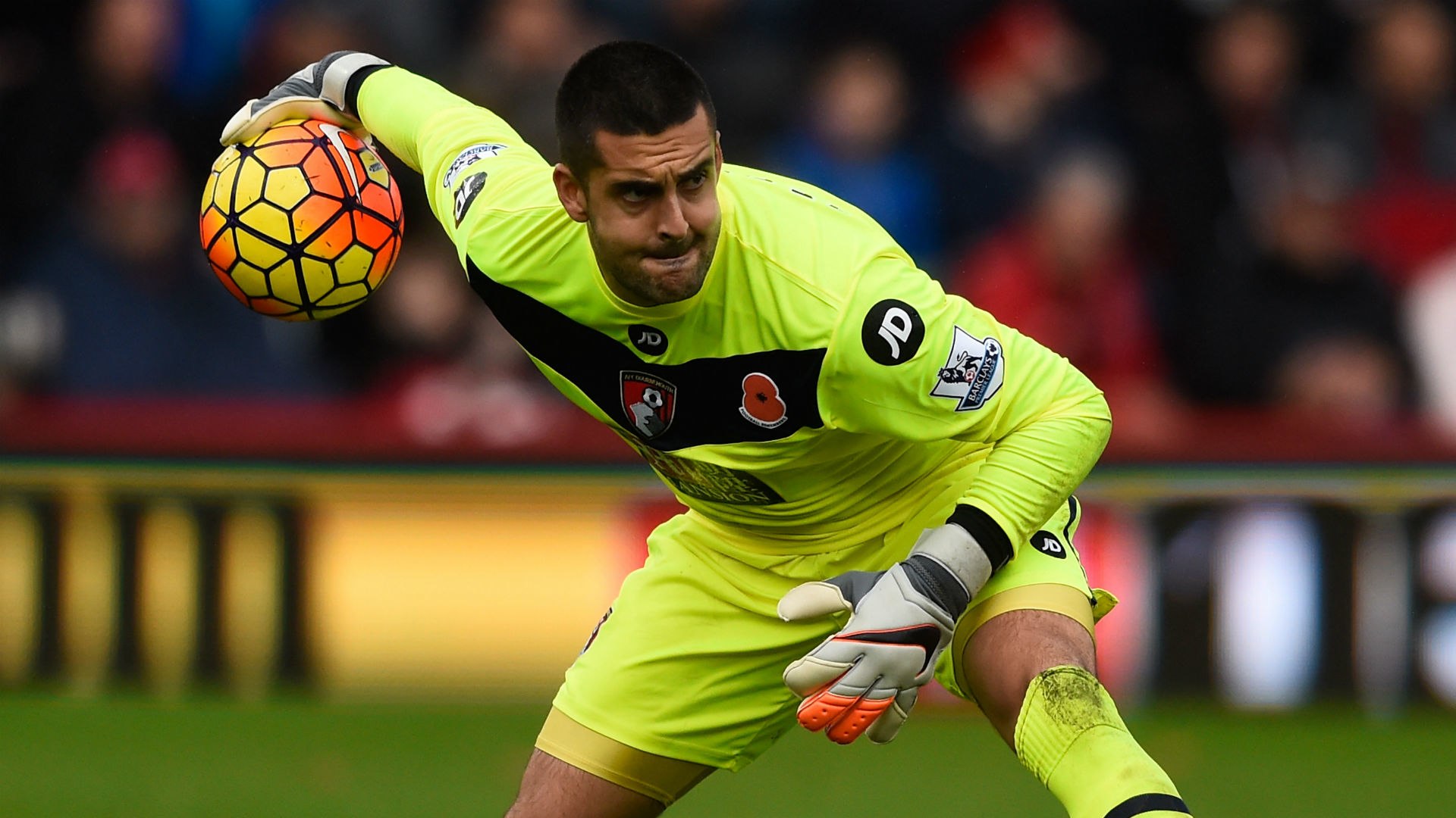 Bournemouth goalkeeper adam federici hi-res stock photography and