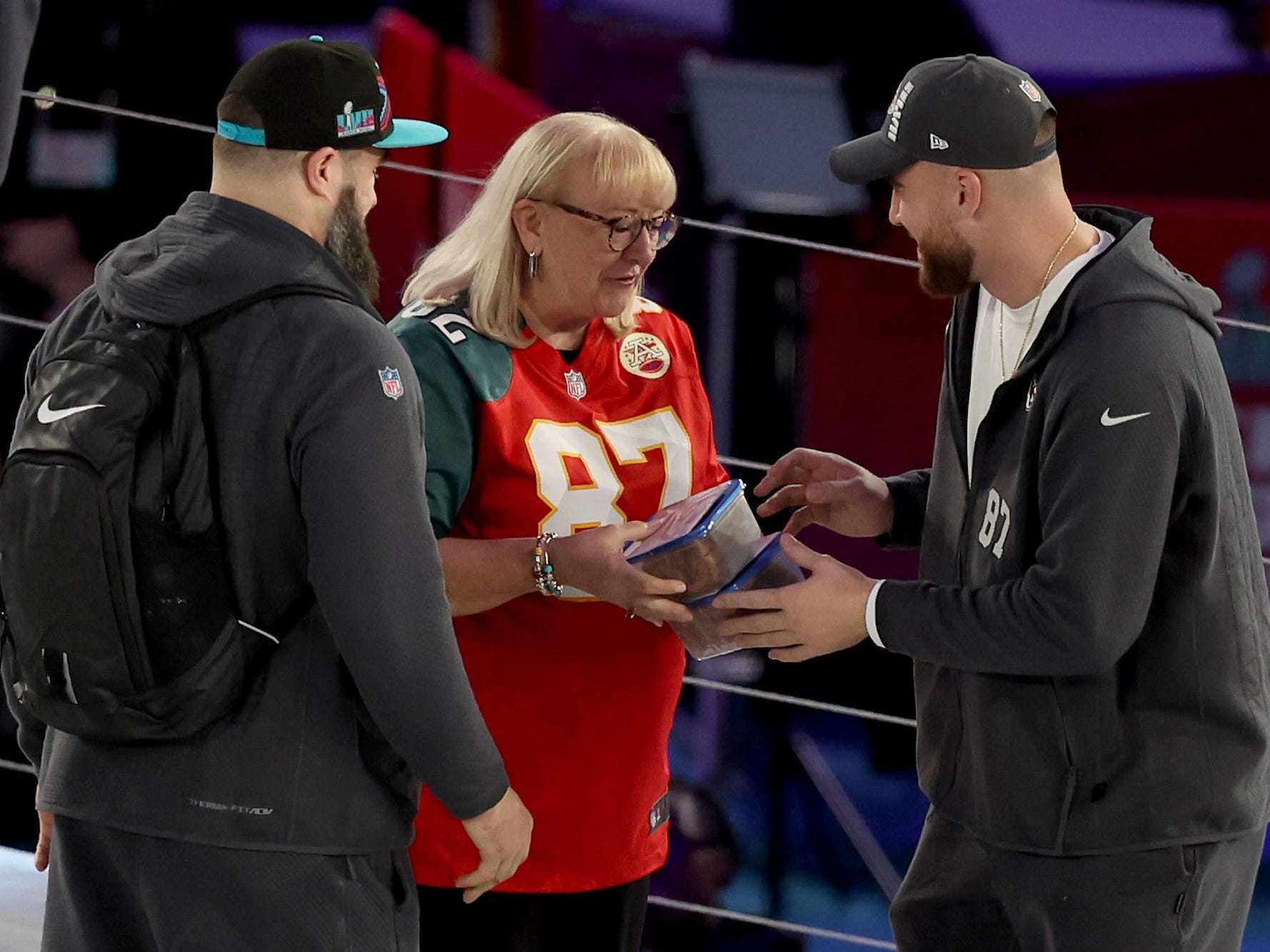 Donna Kelce: 'Everything Was a Competition' With Jason and Travis