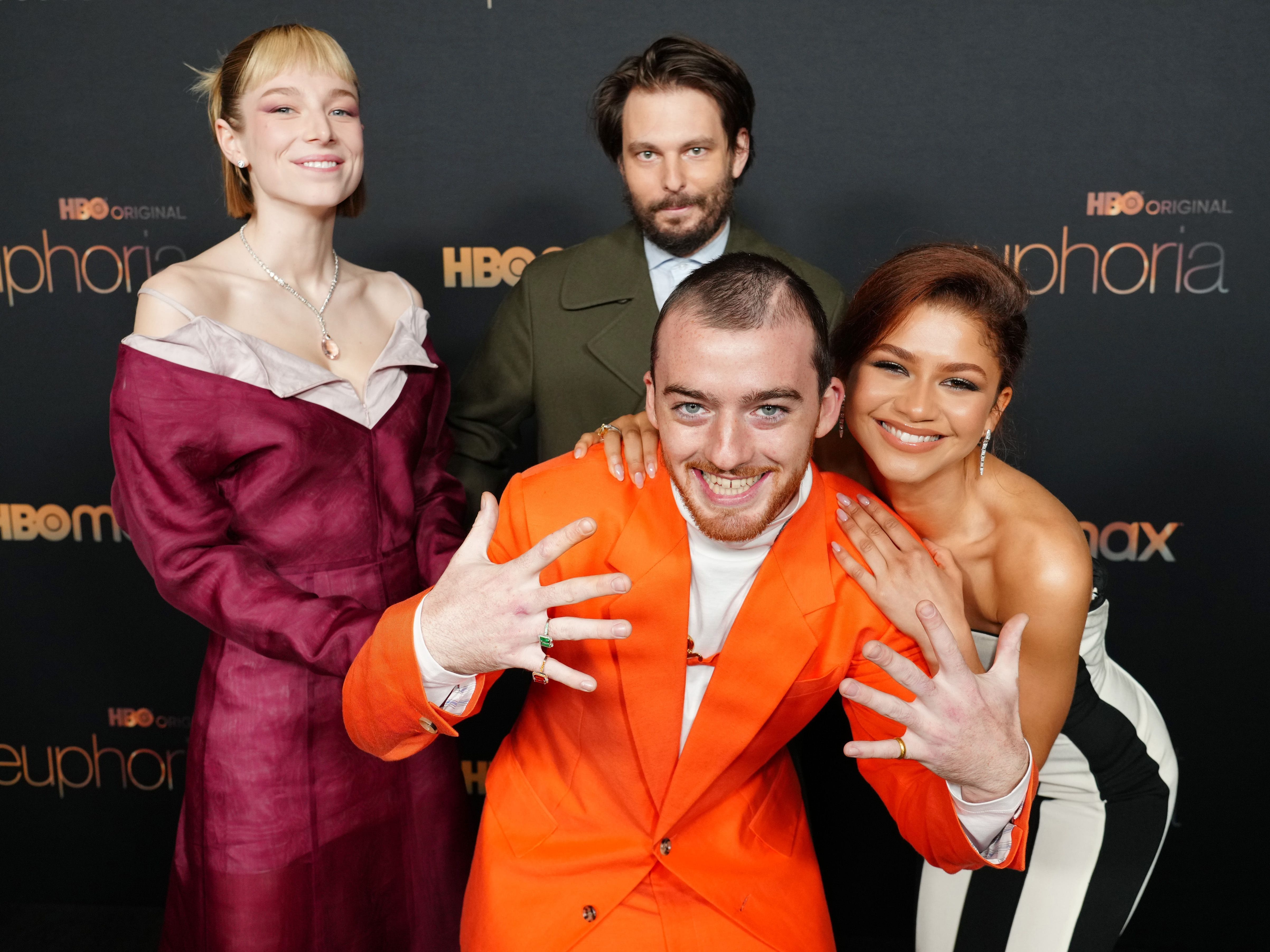 Zendaya, Angus and other cast members of the show