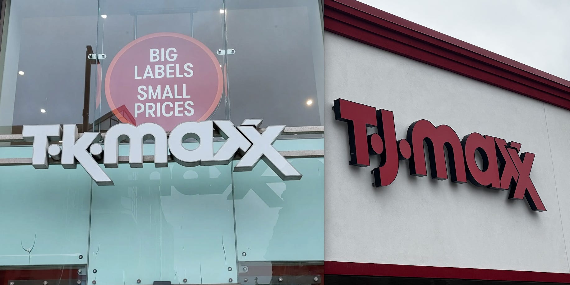 Sales are up at T.J. Maxx as consumers turn to discount retailers. We  visited stores in the US and UK and found that both had great bargains but  were a mess to