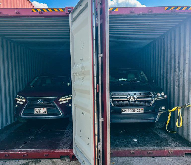 Fleet of vehicles returns home after epic Accra-to-London expedition
