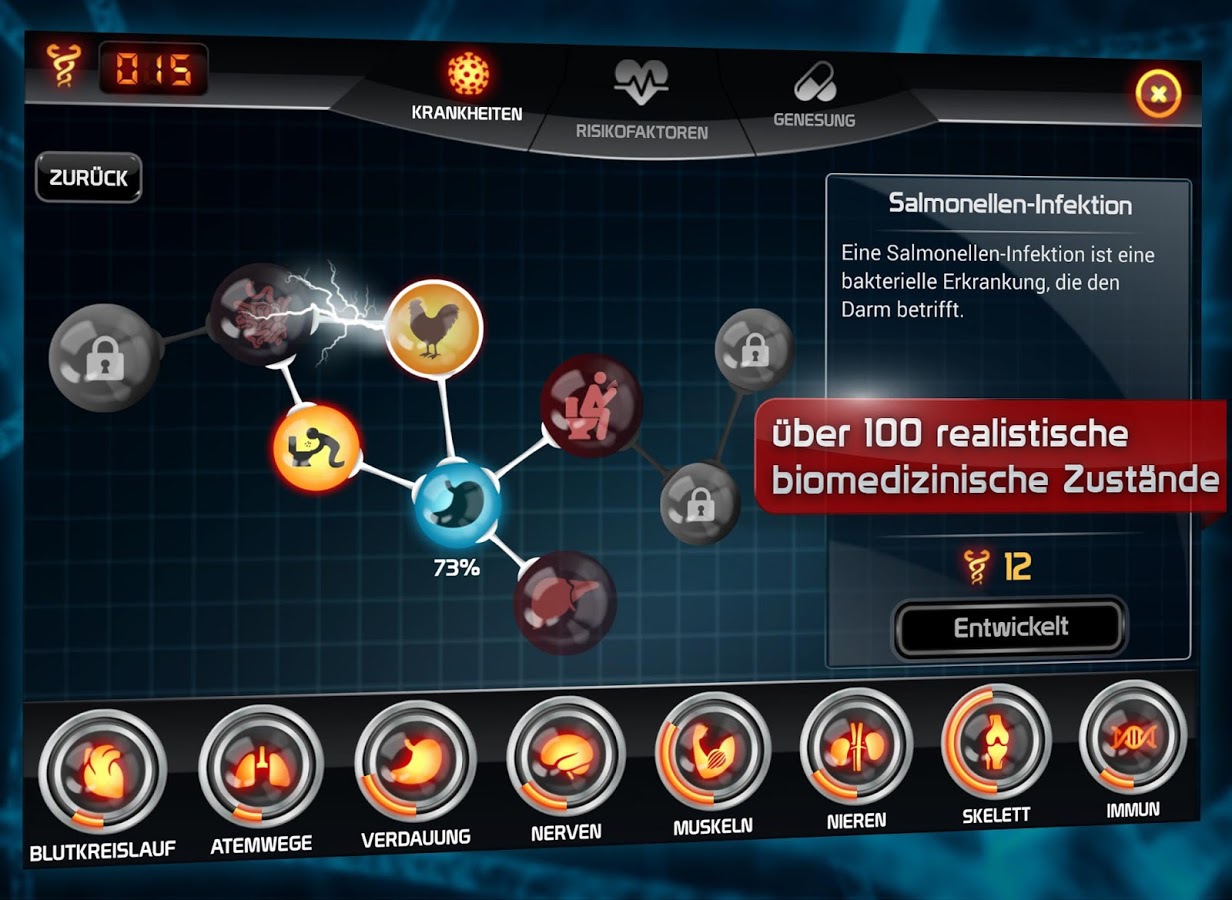 Bio Android Simulator Bio Inc.: Krankheits-Simulator für Android und iOS | heise online ...