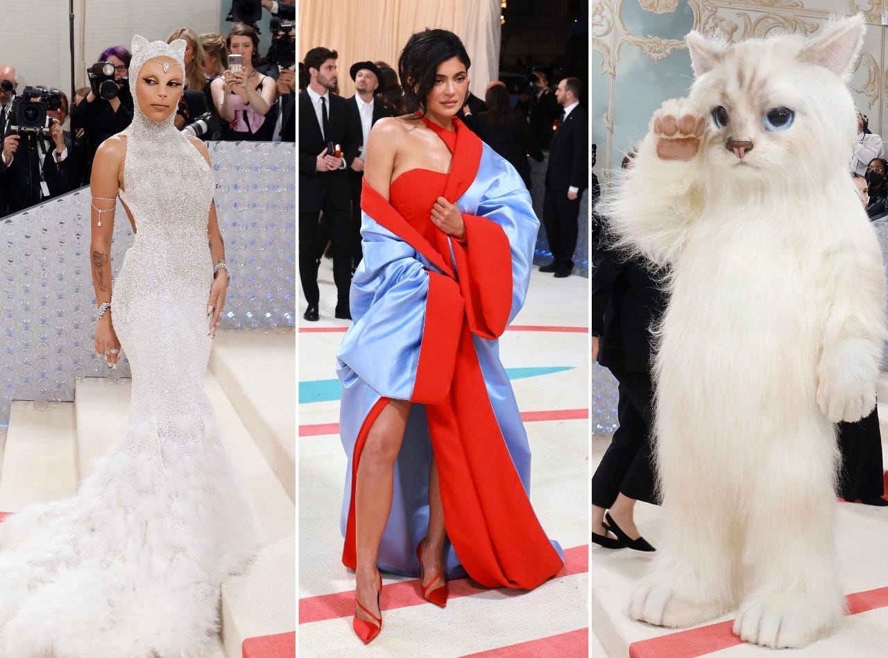 When Kylie Jenner Almost Had A Nasty Fall During Met Gala Fittings