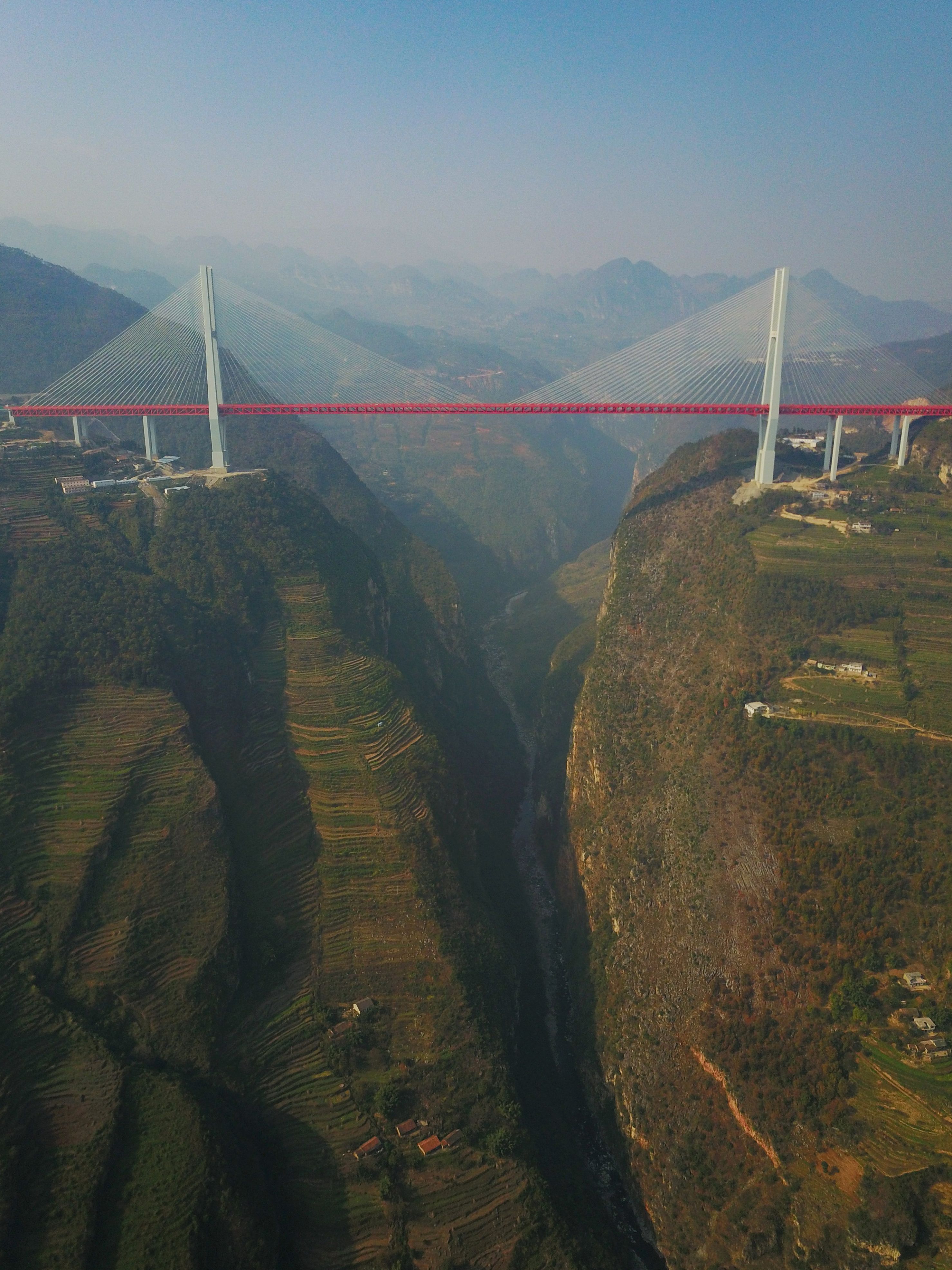 Beipanjiang - najwyższy most świata - Podróże