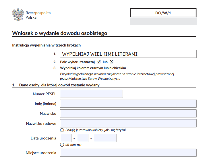 Dowód osobisty – jak złożyć wniosek, ile się czeka, ile to kosztuje