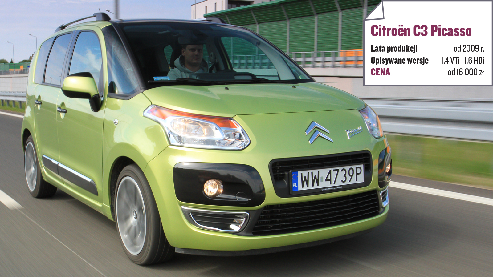 Citroën C3 Picasso - Mały Van To Małe Wydatki