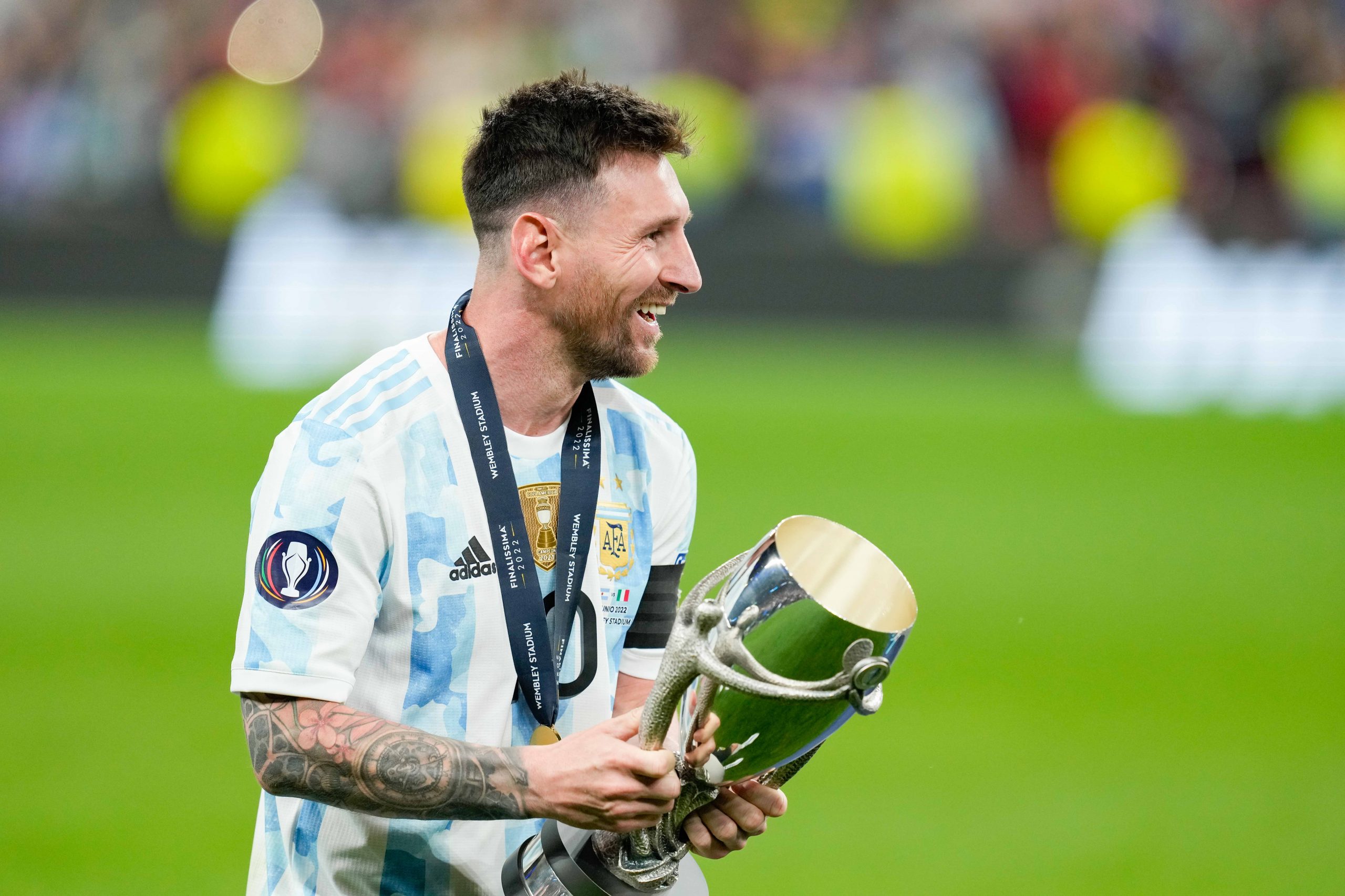 Lionel Messi inspired Argentina to their 32nd win in a row, and Finalissima success at sold-out Wembley Stadium against European champions Italy