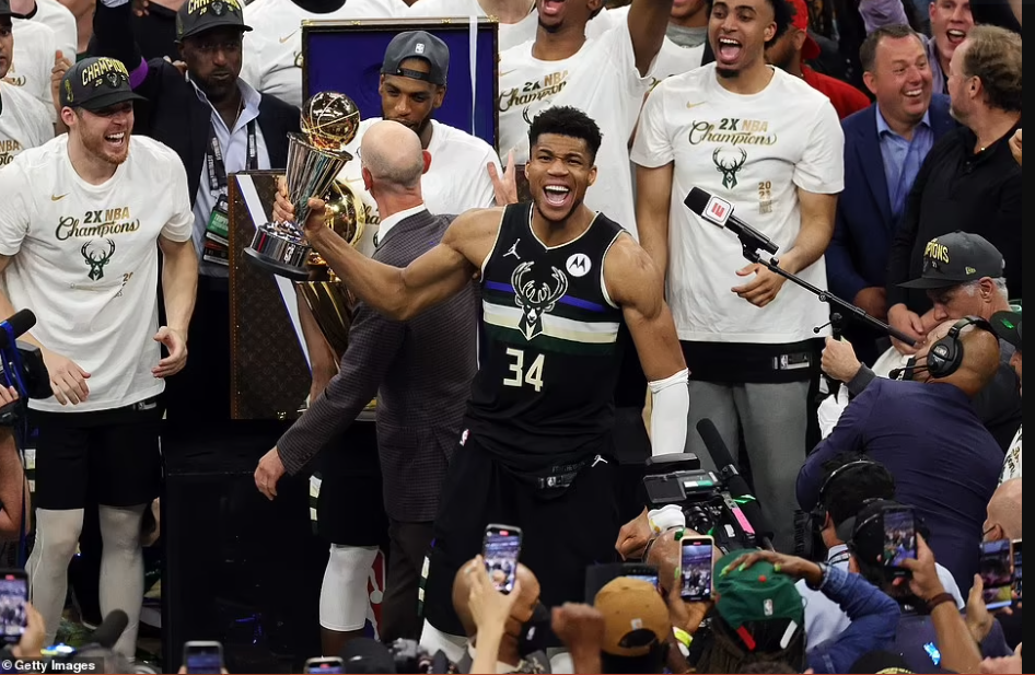 Giannis Antetokounmpo won the Finals MVP (Getty Images)
