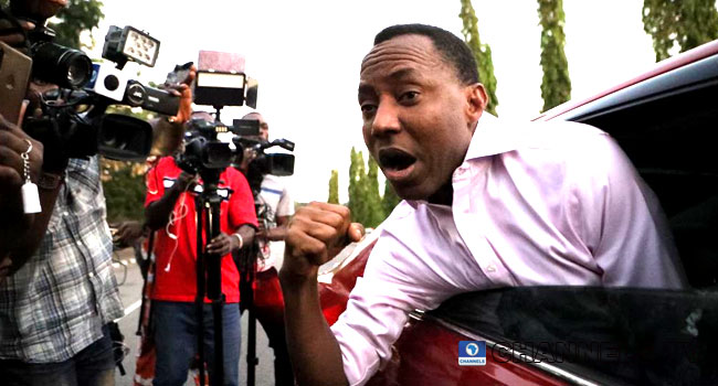 Sowore storms Akure, demands Akeredolu’s resignation