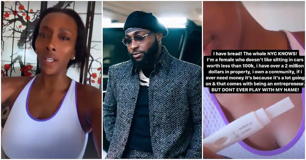 Anita Brown alleges being impregnated by Nigerian musician Davido